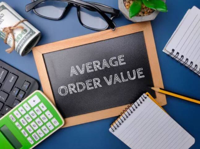 average order value.