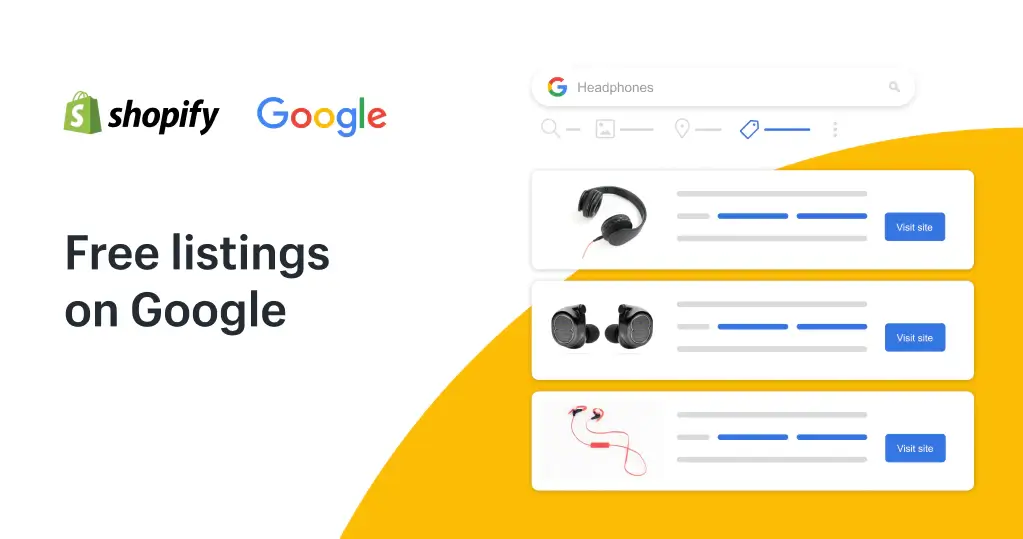 Google free product listing